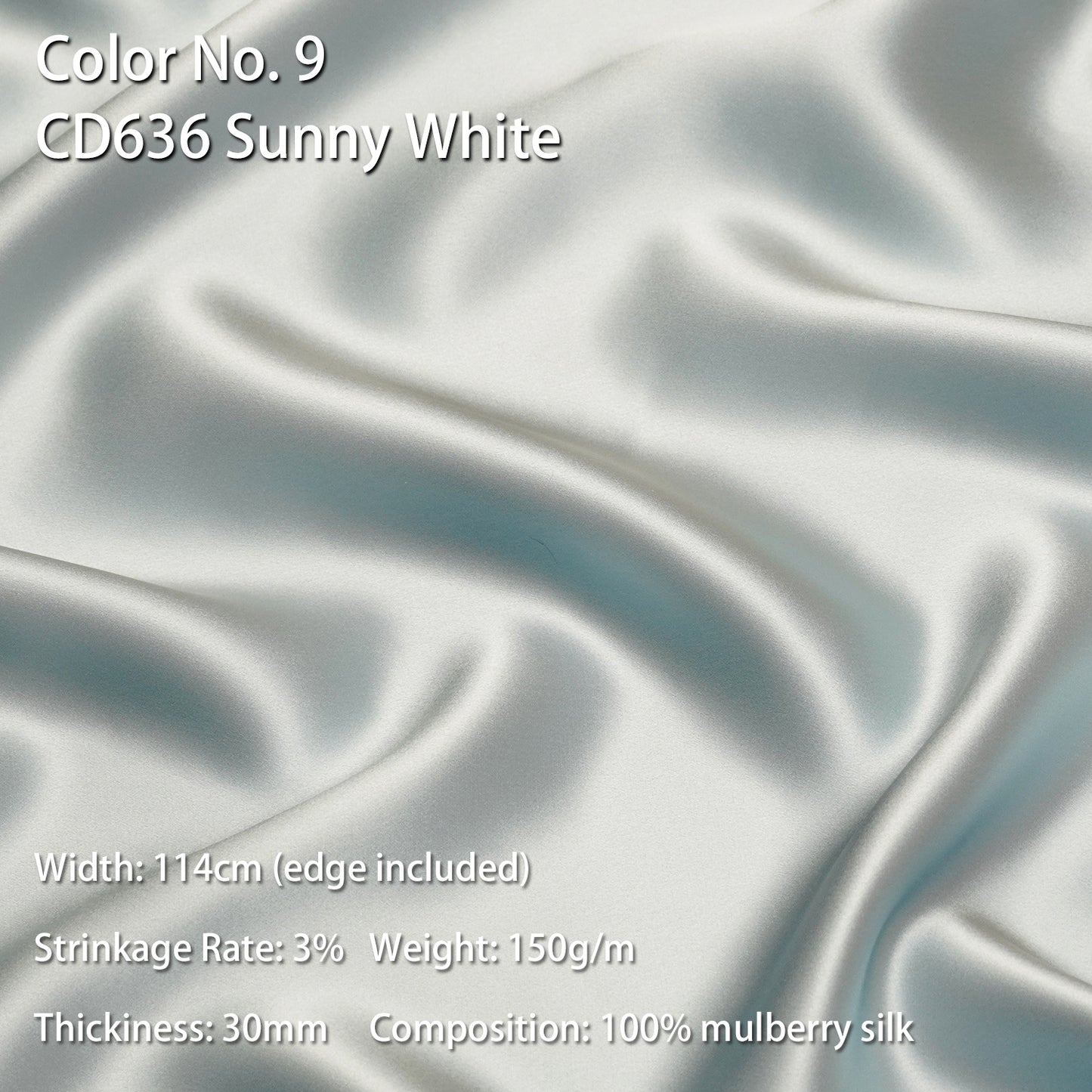 HYSK 100% Mulberry Silk Charmeuse Fabric – Beige Tones, 30 Momme, Soft Lustrous & Skin-Friendly, 6A Premium Silk for Nightwear, Pajamas, Bedding & Lining